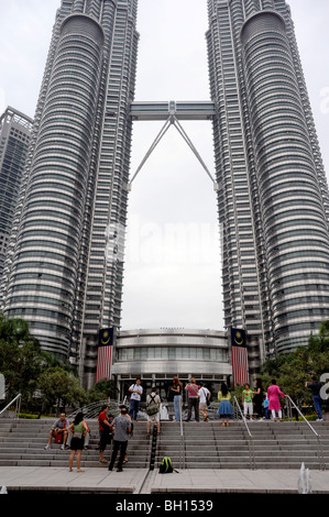 Petronas Twin Towers,Kuala Lumpur, Malesia, Indonesia,Asia Foto Stock