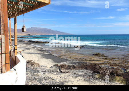 Fuerteventura, Isole Canarie, Isole, Punta Jandia, Puerto Cruz, Parque naturel de Jandia, Puertito de la Cruz Foto Stock