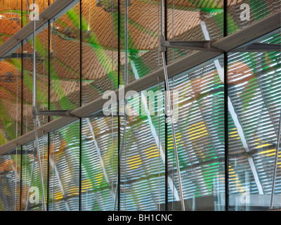 Dall'aeroporto Barajas di Madrid Spagna partenza 4 terminali Foto Stock