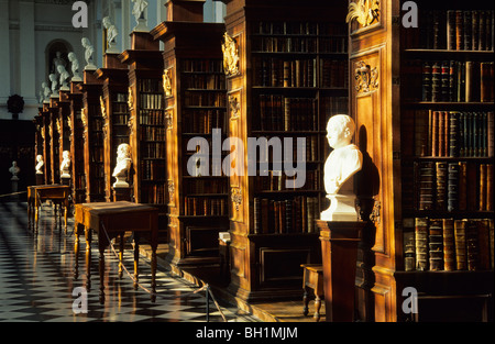Europa, Gran Bretagna, Inghilterra, Cambridgeshire, Cambridge, Trinity College di Wren Library Foto Stock