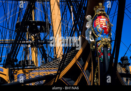 L'Europa, Inghilterra, Hampshire, Portsmouth, HMS Victory Foto Stock