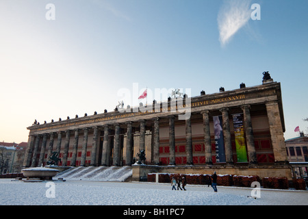 Altes Museum auf der Isola dei Musei di Berlino (il vecchio Museo sull isola dei musei di Berlino ) Foto Stock