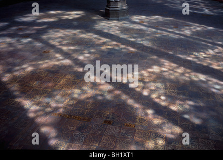 Abbazia di Westminster Chapter House piastrelle Foto Stock