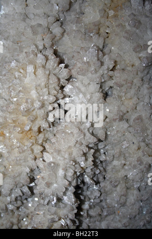 I cristalli di barite da Hexham, Northumberland, Regno Unito Foto Stock