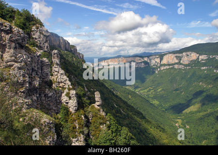 COMBE LAVAL ROAD, Vercors, DROME (26), Francia Foto Stock