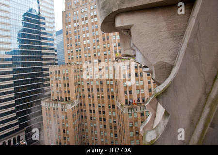 20 Exchange Place Landmark Grattacielo nel Centro Cittadino di Manhattan, a New York City Foto Stock
