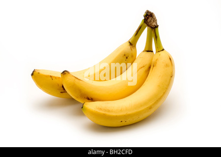 banane biologiche Foto Stock