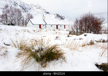 Blackrock Cottage, Glencoe, Scotland, Regno Unito. Foto Stock