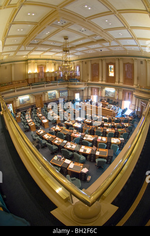 Casa della Camera dei Rappresentanti, Colorado State Capitol, Denver Foto Stock