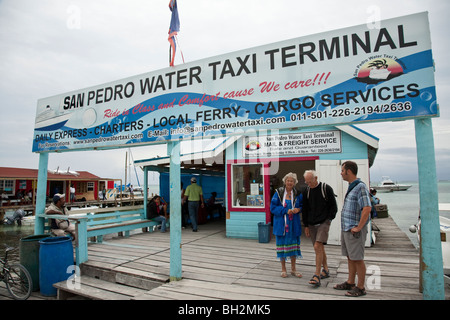 San Pedro, Ambergris Caye Belize Foto Stock