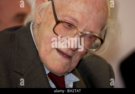 Michael Foot ex MP, leader del partito laburista britannico, ministro del governo e giornalista Foto Stock