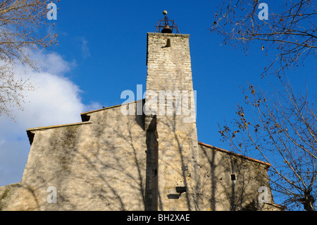 La Chiesa cattolica, Quissac Gard, il sud della Francia Foto Stock