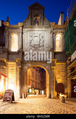 Saint-Vincent Gate, città di Vannes, Departament de Morbihan, in Bretagna, Francia Foto Stock