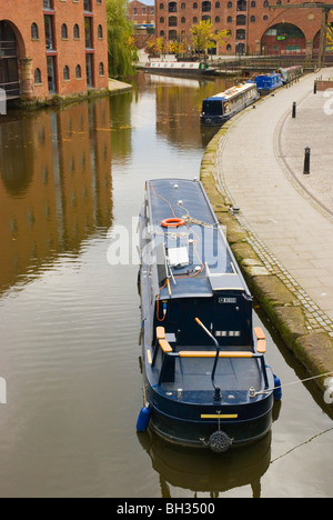 Rochdale canal Castlefield district Manchester Inghilterra England Regno Unito Europa Foto Stock