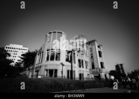 Genbaku Domu (Hiroshima Peace Memorial, aka la Cupola della Bomba Atomica o bomba a cupola). Hiroshima. Giappone Foto Stock