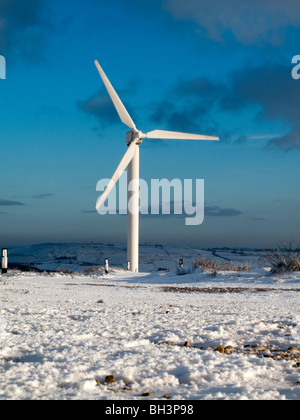 Ovenden Moor per centrali eoliche, nello Yorkshire, Regno Unito Foto Stock