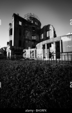 Genbaku Domu (Hiroshima Peace Memorial, aka la Cupola della Bomba Atomica o bomba a cupola). Hiroshima. Giappone Foto Stock