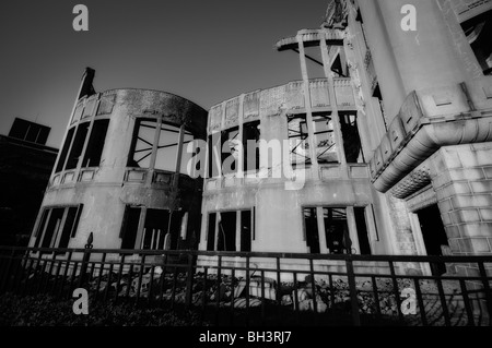 Genbaku Domu (Hiroshima Peace Memorial, aka la Cupola della Bomba Atomica o bomba a cupola). Hiroshima. Giappone Foto Stock