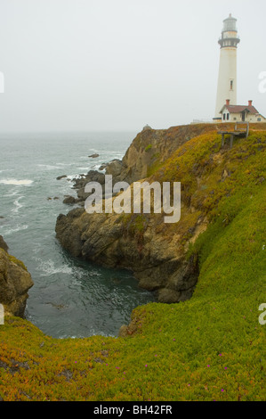 Pigeon Point Light house, CALIFORNIA, STATI UNITI D'AMERICA Foto Stock