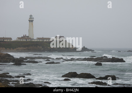 Pigeon Point Light house, CALIFORNIA, STATI UNITI D'AMERICA Foto Stock