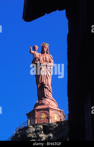Statua di NOSTRA SIGNORA DI FRANCIA, PUY EN VELAY, haute-LOIRE (43), Francia Foto Stock