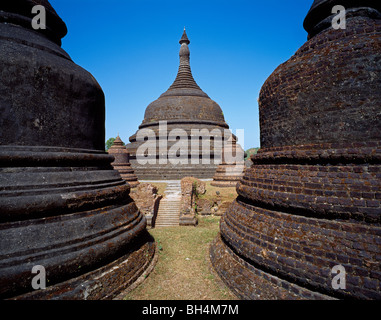 Shitthaung Paya Mrauk - U MYANMAR Birmania Foto Stock