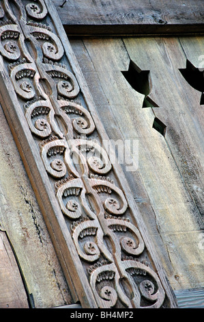 Norvegia Pavilion, Epcot Center, Disney, Orlando, Florida, Stati Uniti d'America Foto Stock