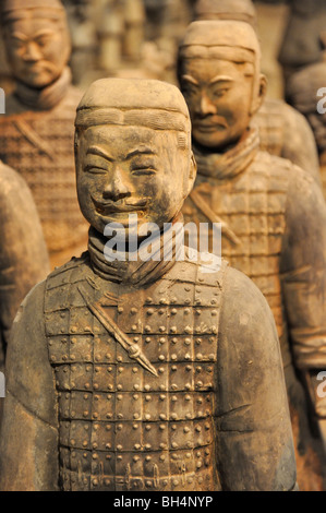 Guerrieri di Terracotta, Epcot, Disney, Orlando, Florida, Stati Uniti d'America Foto Stock