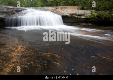 Bridal Veil Falls, North Carolina, STATI UNITI D'AMERICA Foto Stock