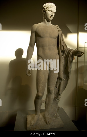 Hermes: statua in marmo, 1° o 2° secolo D.C. Periodo romano. Metropolitan Museum of Art di New York City Foto Stock