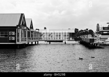 Ristorante su stilt a Mosman Bay nei pressi di Cottesloe in Western Australia. Foto Stock