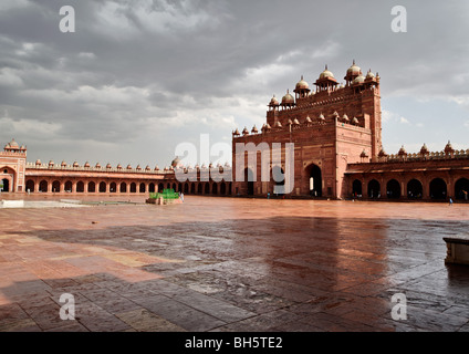 Jama Masjid Moschea - Fatehpur Sikri Foto Stock