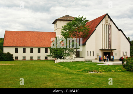 Vikingskipsmuseet (Museo della Nave Vichinga), Bygdøy, Oslo, Norvegia Foto Stock