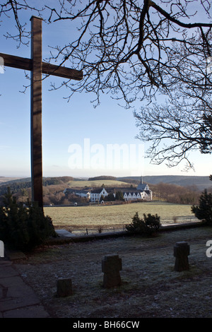 Kloster Maria im Nationalpark Eifel Foto Stock