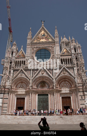 Cattedrale di Siena,Italia Foto Stock