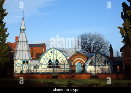 Le camere della pompa in Tenbury Wells Worcestershire originariamente costruito sopra i pozzetti di una spa ma ora utilizzato come uffici del consiglio Foto Stock