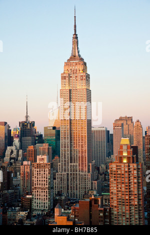 Empire State Building di New York City Foto Stock