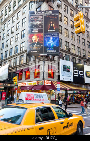 Stati Uniti d'America, New York City, Manhattan, Times Square Foto Stock