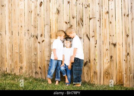 Bambini Il bullismo Foto Stock