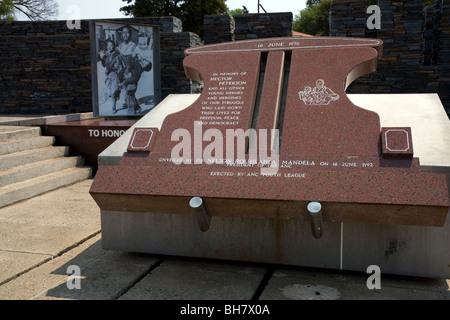 Hector Peterson Museum, Soweto, Johannesburg, Sud Africa e Africa. Foto Stock