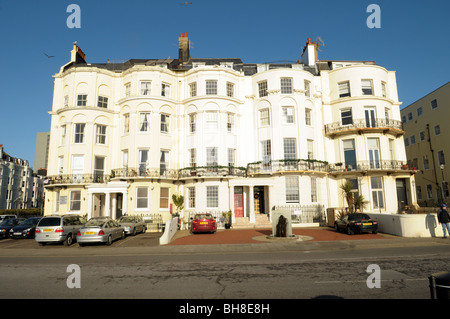 Stile Regency townhouses in Brighton Foto Stock