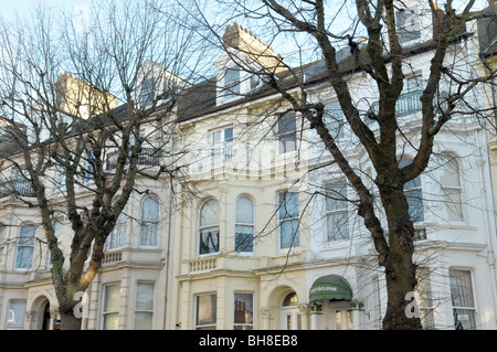 Stile Regency townhouses in Brighton Foto Stock