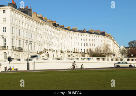 Stile Regency townhouses in Brighton Foto Stock