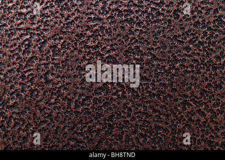 In bronzo inciso metallo pattern texture Foto Stock