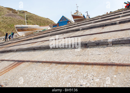 Atterraggio del nord vicino a Flamborough Head Foto Stock