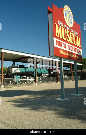 AJD65083, Willmar, MN, Minnesota, Kandiyohi County Museum Foto Stock