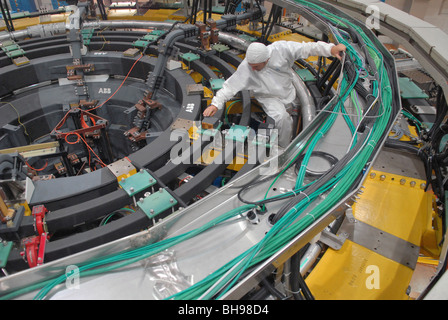 Consorzio RFX, scientifici e ricerche tecnologiche circa termonucleare fusione controllata. Foto Stock