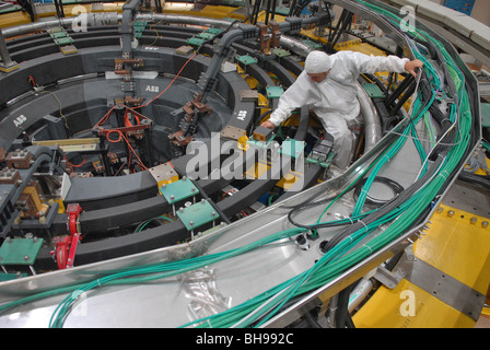 Consorzio RFX, scientifici e ricerche tecnologiche circa termonucleare fusione controllata. Foto Stock