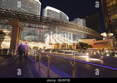 Aria Resort & Casino, CityCenter complessa, Las Vegas, STATI UNITI D'AMERICA Foto Stock