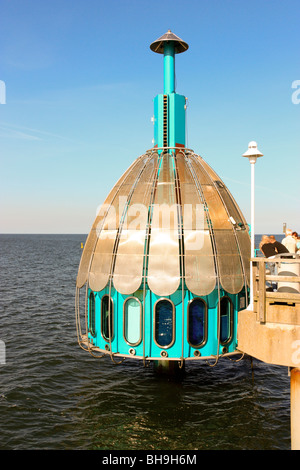 Turistica campana subacquea a Zinnowitz su isola di Usedom Foto Stock